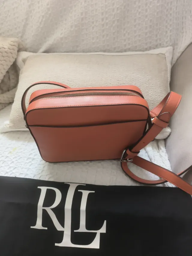 Bolso Ralph Lauren Naranja