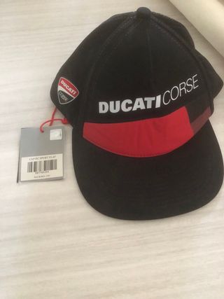 Berretto Ducati Corse nero e rosso