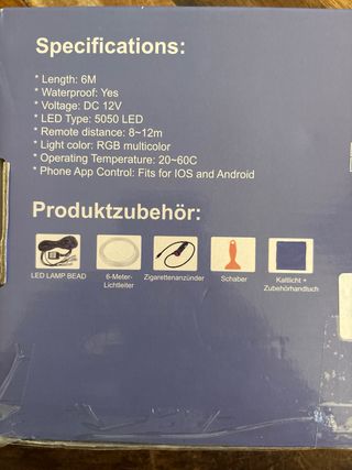 Luci LED per interni auto