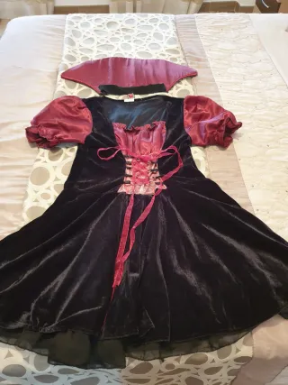 Disfraz Vampiresa Mujer Talla Única