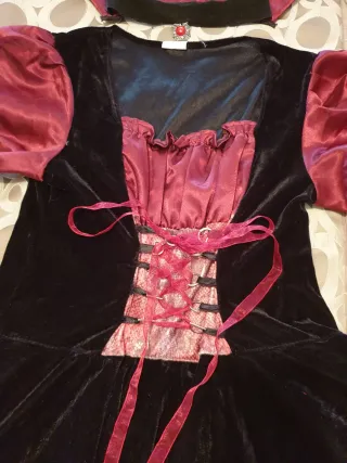 Disfraz Vampiresa Mujer Talla Única