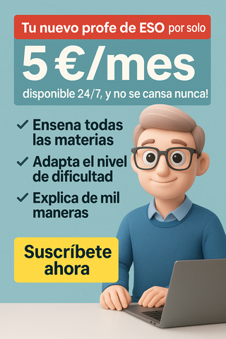 Nuevo Profesor particular de ESO IA