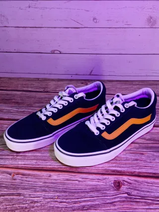 Vans Old Skool Azul y Naranja