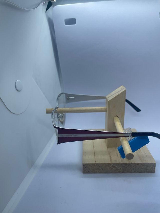 Gafas Pedro del Hierro grises y burdeos