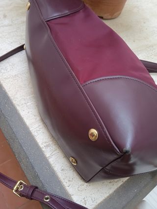 Bolso Bimba y Lola Rojo y Dorado