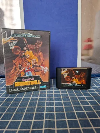 MEGADRIVE SUPERREAL BASKETBALL ORIGINAL 