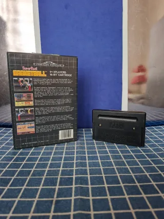 MEGADRIVE SUPERREAL BASKETBALL ORIGINAL 