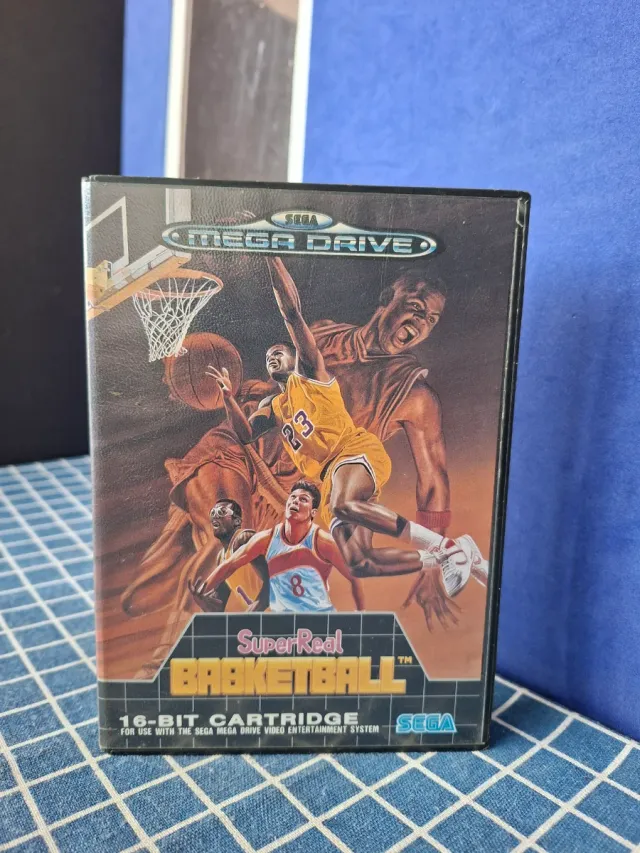 MEGADRIVE SUPERREAL BASKETBALL ORIGINAL
