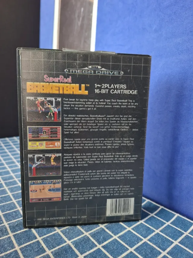 MEGADRIVE SUPERREAL BASKETBALL ORIGINAL