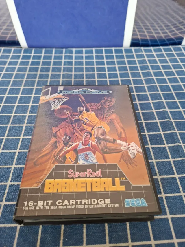 MEGADRIVE SUPERREAL BASKETBALL ORIGINAL