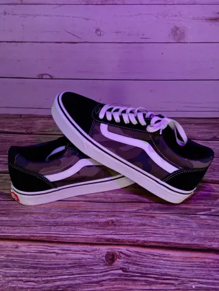 Vans Old Skool Camuflaje Negro Verde