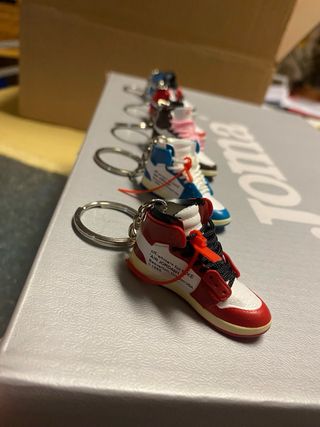 Portachiavi scarpe Nike fatte a mano