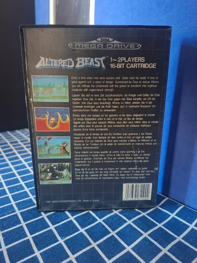 MEGADRIVE ALTERED BEAST ORIGINAL