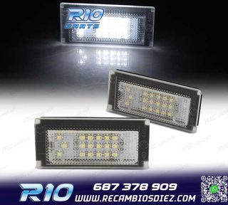 LUCES DE MATRÍCULA LED PARA MINI COOPER 2001-2006