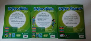 3 libros  de ingles Super Minds Level 2 Workbook w