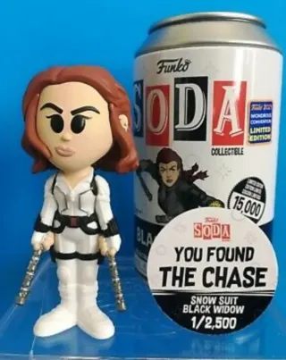 Funko Soda Black Widow Chase Edición Limitada