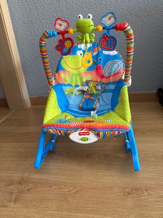 Mecedora bebé con música y vibración