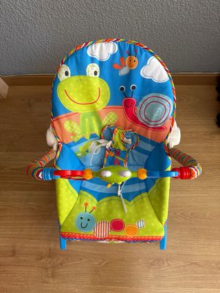 Mecedora bebé con música y vibración