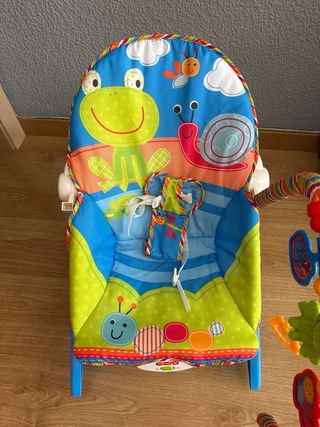 Mecedora bebé con música y vibración