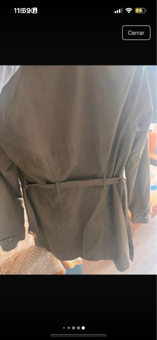 Anorak verde militar