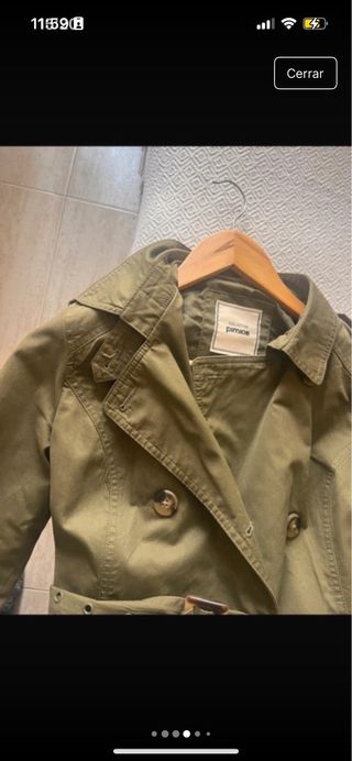 Anorak verde militar