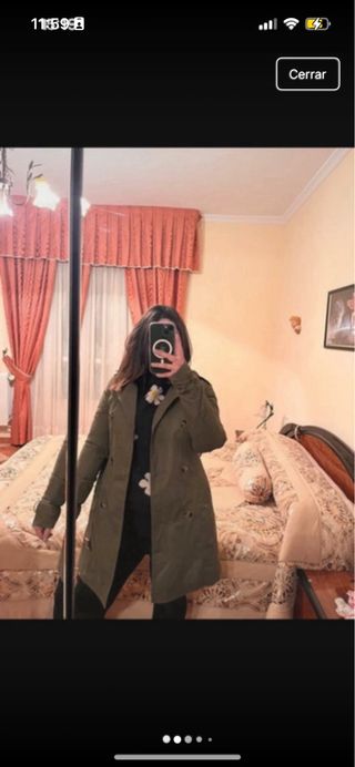 Anorak verde militar