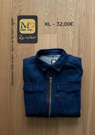 Chaqueta vaquera hombre de G-Star Raw (XL)