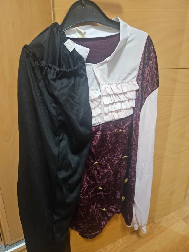 Disfraz Vampiro Adulto Hombre Talla Única