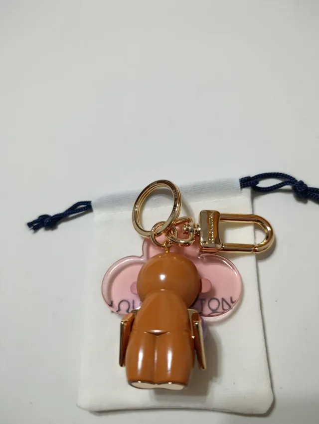 Llavero Corazón Morado LV