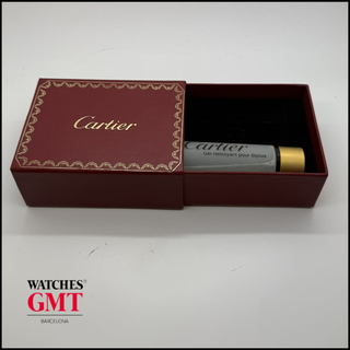CAJA CARTIER DE CARTON ROJA DE GEL LIMPIADOR