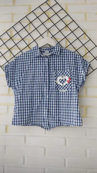 Camisa Zara Disney Mickey y Pluto Niña