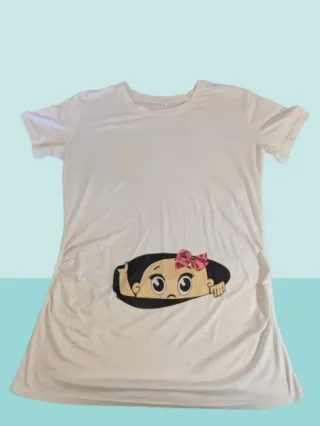 Camiseta premamá divertida