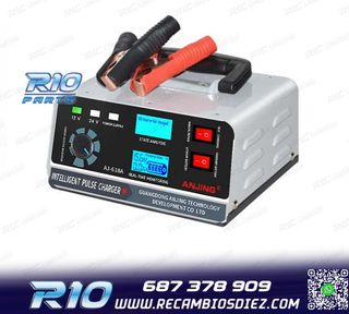 CARGADOR DE BATERIA 12v 24v COCHE MOTO BARCO