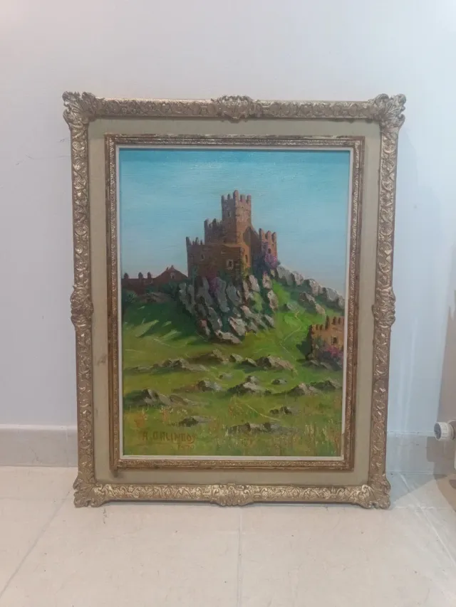 Cuadro A. Galindo 1979 Castillo