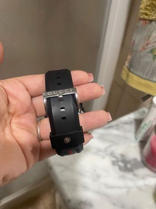 Orologio Gucci nero e verde