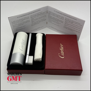 CAJA CARTIER DE CARTON ROJA KIT LIMPIADOR