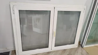 Ventana blanca doble cristal