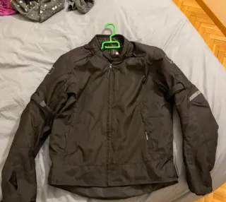 Chaqueta Moto Oxford Negra