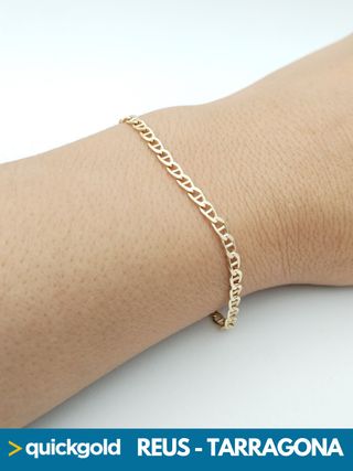 035-05-00682 PULSERA ORO DE 18K BILBAO