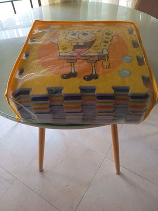 Alfombra Puzzle Bob Esponja Infantil