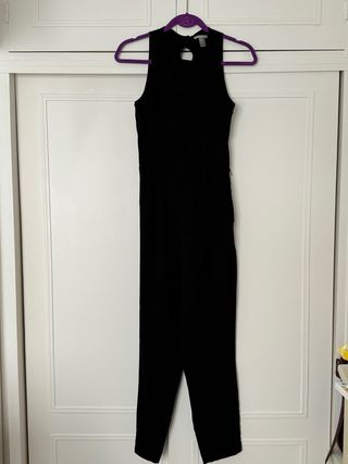 Mono negro H&M con cinturón