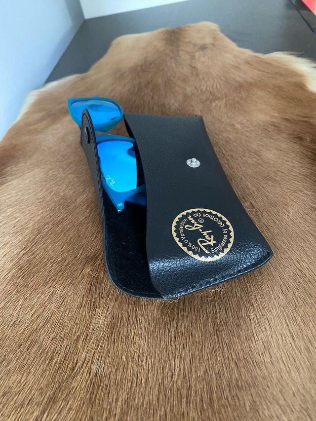 Gafas Ray Ban Polarizadas Niños Azul