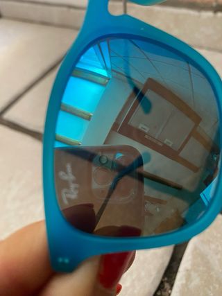 Gafas Ray Ban Polarizadas Niños Azul