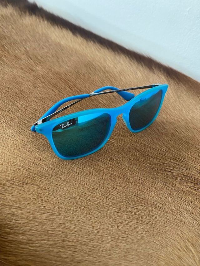 Gafas Ray Ban Polarizadas Niños Azul