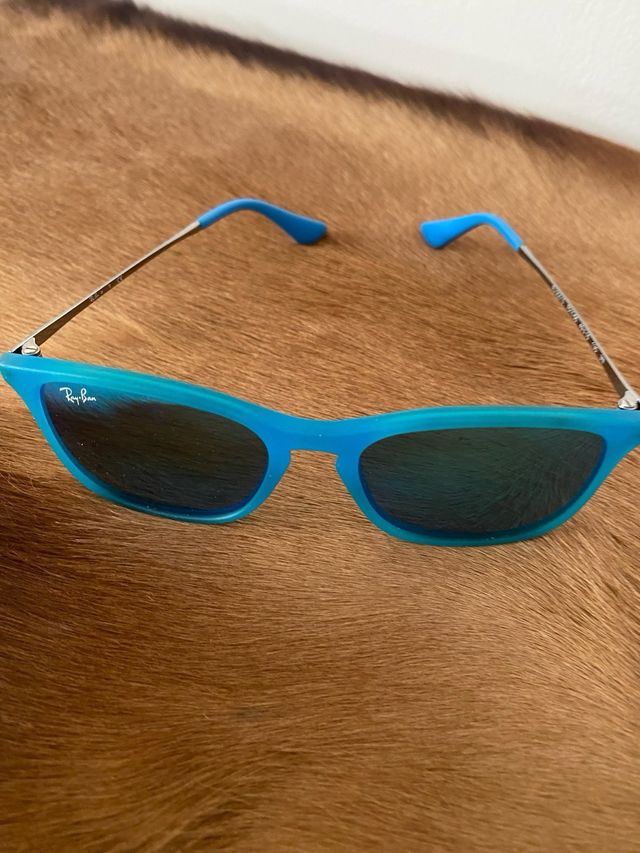 Gafas Ray Ban Polarizadas Niños Azul