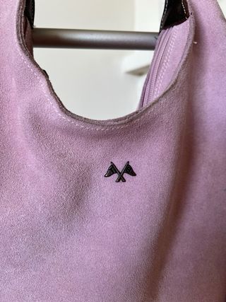 Bolso Burberry Rosa Vintage Piel