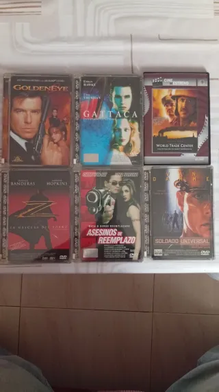 Lote de Películas DVD Acción/Aventura