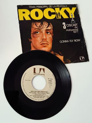 ROCKY 1977 Gonna Fly Now BSO Single 7"