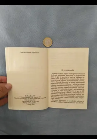 Mini libro "La Vecina Orilla", Mario Benedetti