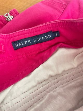 Pantalón Cargo Ralph Lauren Rosa